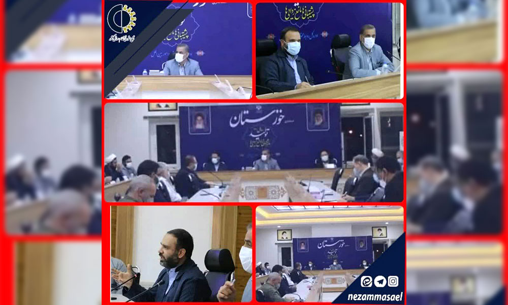 جلسه استاندار خوزستان با دبیر و اعضا مجمع مشورتی نظام مسائل کلانشهر اهواز