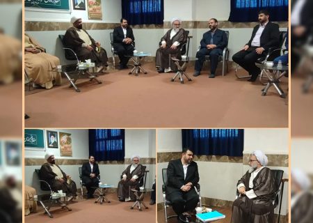 دیدار با حجت الاسلام سید محمد نبی موسوی فرد نماینده ولی فقیه در استان خوزستان