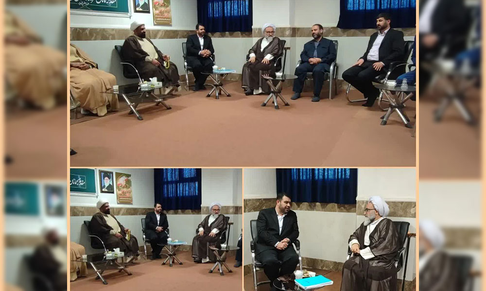 دیدار با حجت الاسلام سید محمد نبی موسوی فرد نماینده ولی فقیه در استان خوزستان