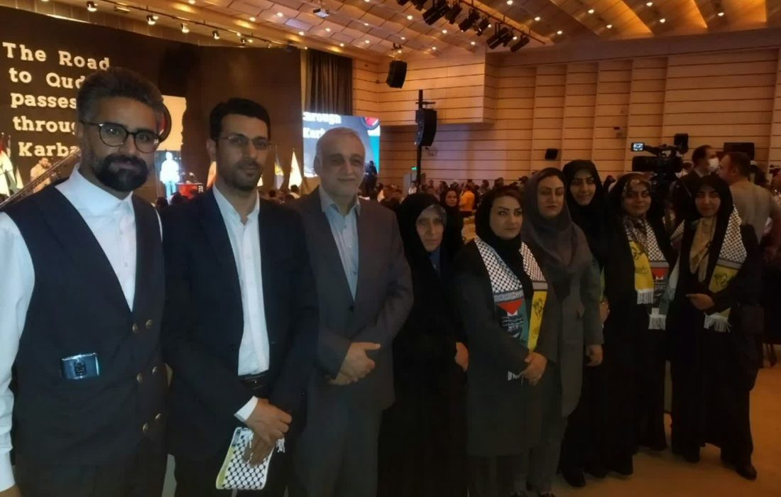 حضور مجمع نظام مسائل استان فارس در اجلاسیه بین المللی شهدا و رسانه های  مقاومت