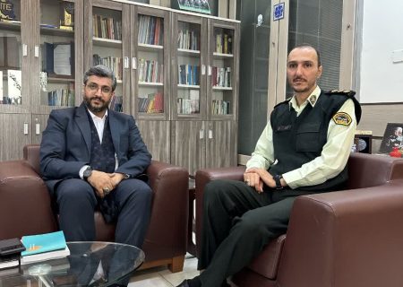 دیدارمعاون هماهنگ کننده مجمع نظام مسائل کشور بارئیس مرکز تشخیص و پیشگیری پلیس فتا فرماندهی انتظامی جمهوری اسلامی ایران(فراجا)