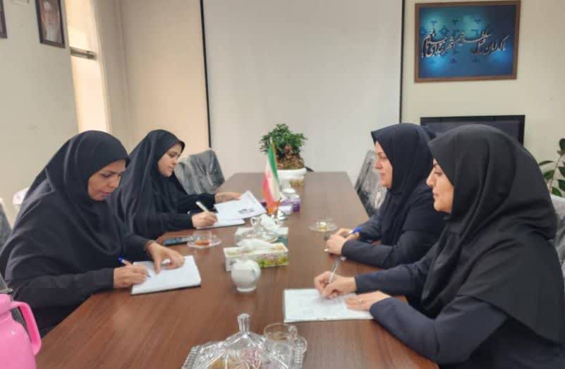 نشست تخصصی معاون بانوان مجمع نظام مسائل خراسان رضوی  و مدیرکل امور بانوان و خانواده استانداری