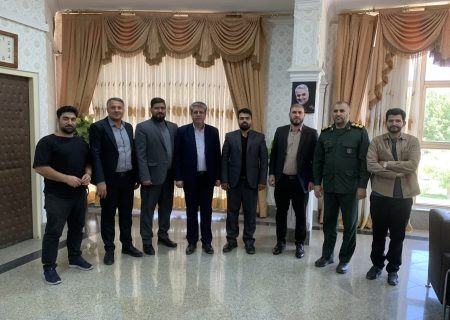 دیدار دبیر مجمع مشورتی نظام مسائل استان کرمانشاه با فرماندار و فرمانده سپاه اسلام‌آبادغرب